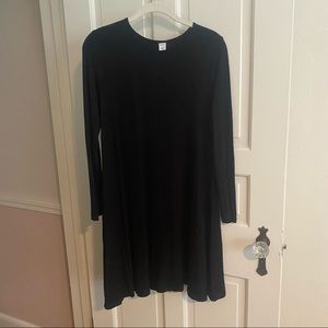 Black Old Navy Swing Dress